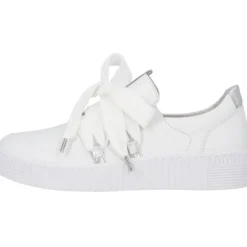 Gabor 63.333, Sneakers Low, Damen, Weiß (Weiss/Silber)