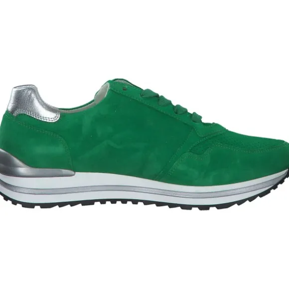 Gabor 26.528, Sneakers Low, Damen, verde/silber (pf)