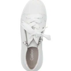 Gabor 43.314, Sneakers Low, Damen, Weiß (Weiss)