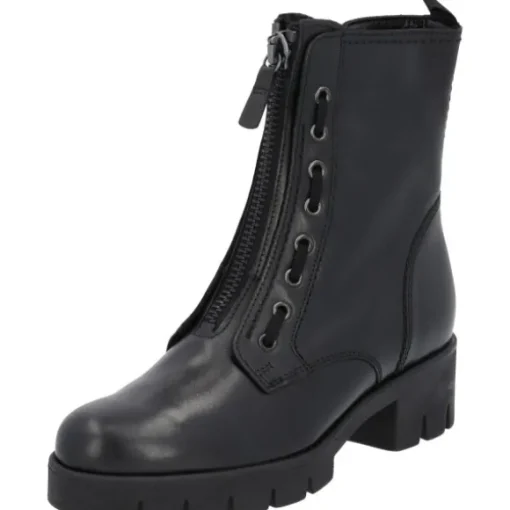 Gabor 31.716, Stiefeletten, Damen, Schwarz (altsilber)