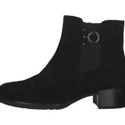 Gabor 35.501, Stiefeletten, Damen, Schwarz (altsilber)