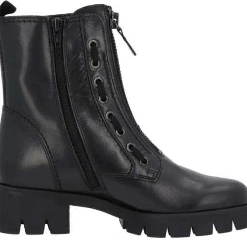 Gabor 31.716, Stiefeletten, Damen, Schwarz (altsilber)