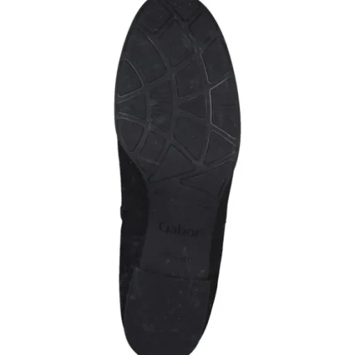 Gabor 35.501, Stiefeletten, Damen, Schwarz (altsilber)