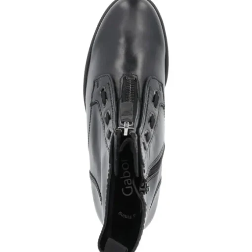 Gabor 31.716, Stiefeletten, Damen, Schwarz (altsilber)