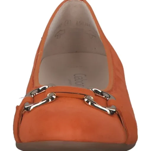 Gabor Comfort 42.462, Ballerinas, Damen, orange