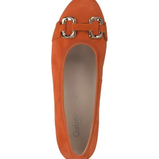 Gabor Comfort 42.462, Ballerinas, Damen, orange