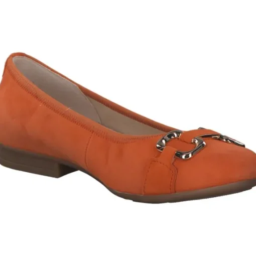 Gabor Comfort 42.462, Ballerinas, Damen, orange