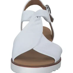 Gabor Comfort 42.751, Keilsandaletten, Damen, Weiß (White)