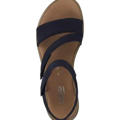 Gabor Comfort 42.063, Keilsandaletten, Damen, blue