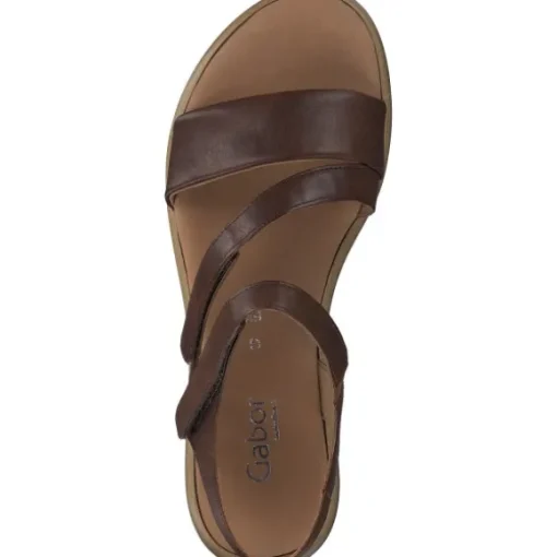 Gabor Comfort 42.063, Keilsandaletten, Damen, peanut