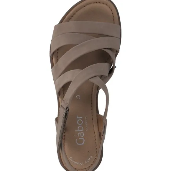 Gabor Comfort 66.066, Keilsandaletten, Damen, silk