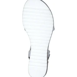 Gabor Comfort 42.751, Keilsandaletten, Damen, Weiß (White)