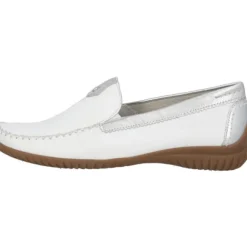 Gabor Comfort 46.090, Mokassins, Damen, Weiß (White)