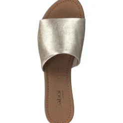 Gabor Comfort 42.790, Plateau-Pantoletten, Damen, platino (LDS)