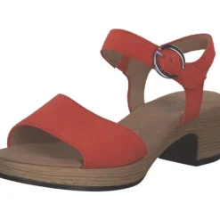 Gabor Comfort 62.071, Plateau-Sandaletten, Damen, pumpkin (S.Holz)