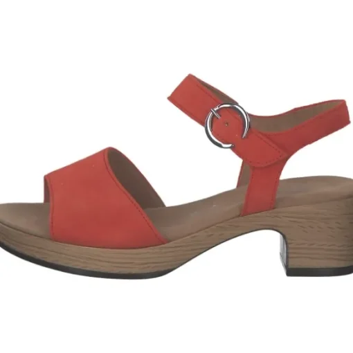 Gabor Comfort 62.071, Plateau-Sandaletten, Damen, pumpkin (S.Holz)