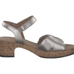 Gabor Comfort 62.072, Plateau-Sandaletten, Damen, puder (S.Kork)