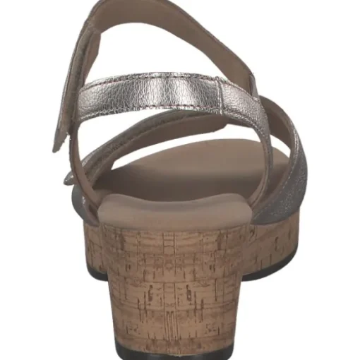 Gabor Comfort 62.072, Plateau-Sandaletten, Damen, puder (S.Kork)