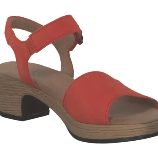 Gabor Comfort 62.071, Plateau-Sandaletten, Damen, pumpkin (S.Holz)