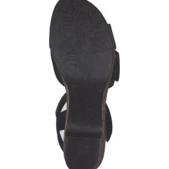 Gabor Comfort 62.072, Plateau-Sandaletten, Damen, schwarz (S.Kork)