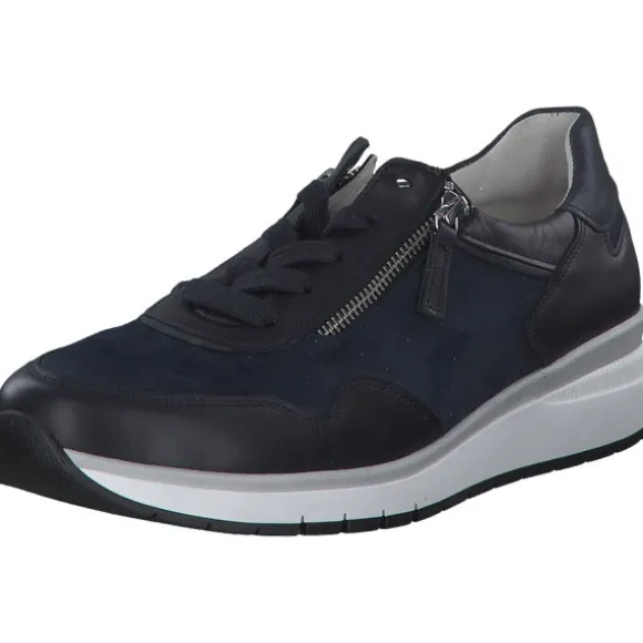 Gabor Comfort 46.308, Schnürschuhe, Damen, Blau