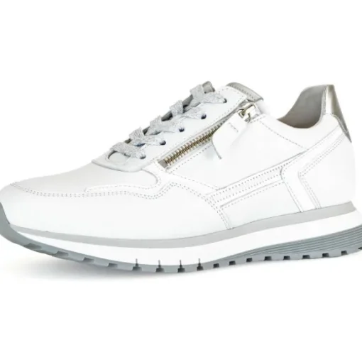 Gabor Comfort 46.378, Schnürschuhe, Damen, Weiß