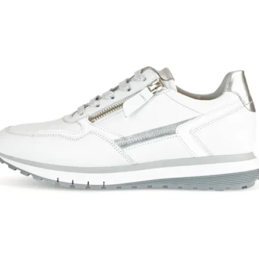 Gabor Comfort 46.378, Schnürschuhe, Damen, Weiß