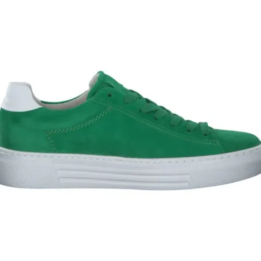 Gabor Comfort 46.460, Schnürschuhe, Damen, Grün