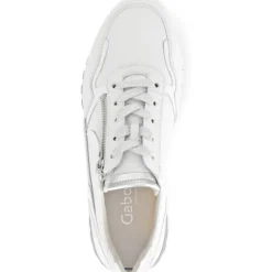 Gabor Comfort 46.378, Schnürschuhe, Damen, Weiß