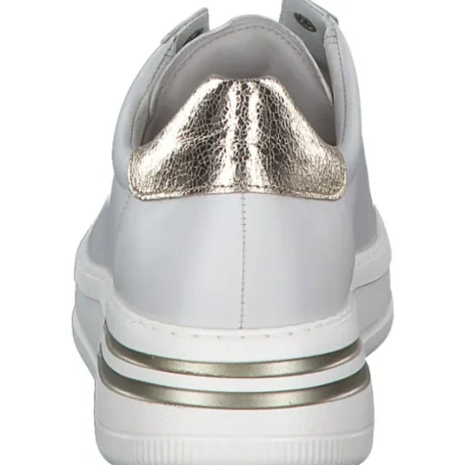 Gabor Comfort 46.395, Schnürschuhe, Damen, offwhite/platino