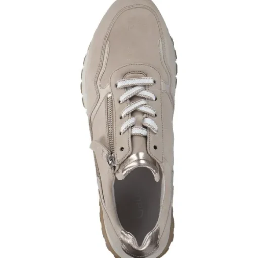 Gabor Comfort 46.378, Schnürschuhe, Damen, oak/puder (beige)