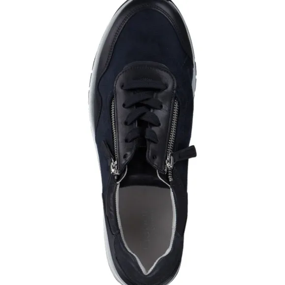 Gabor Comfort 46.308, Schnürschuhe, Damen, Blau