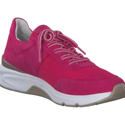 Gabor Comfort 46.897, Schnürschuhe, Damen, Pink (Fuxia/Rosa)