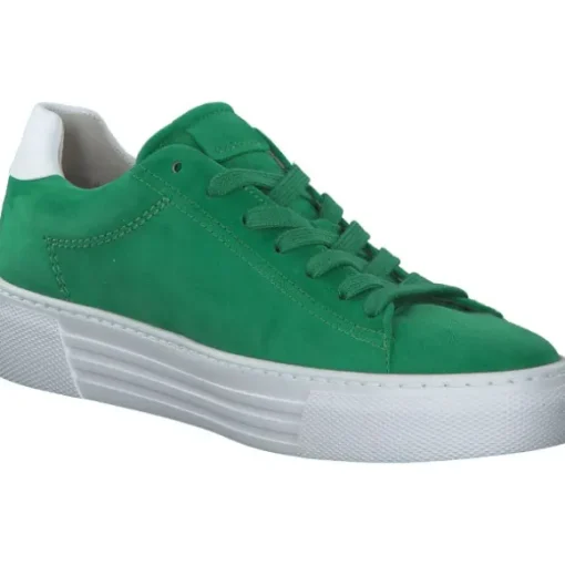 Gabor Comfort 46.460, Schnürschuhe, Damen, Grün