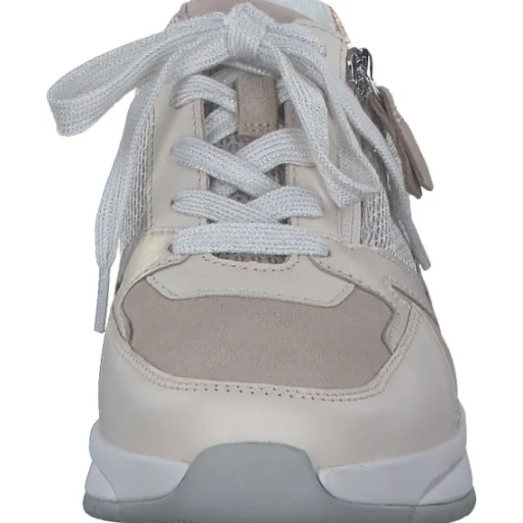 Gabor Comfort Rolling Soft 66.878, Schnürschuhe, Damen, oasi/ivory kombi