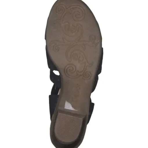 Gabor Kreta 42.472, Sandaletten, Damen, Blau (Pazifik)