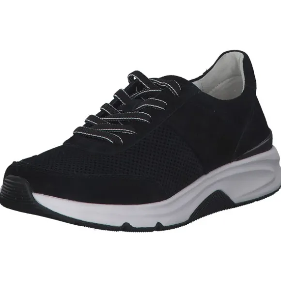 Gabor Rolling Soft 26.897, Sneakers Low, Damen, Schwarz