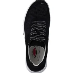Gabor Rolling Soft 26.897, Sneakers Low, Damen, Schwarz