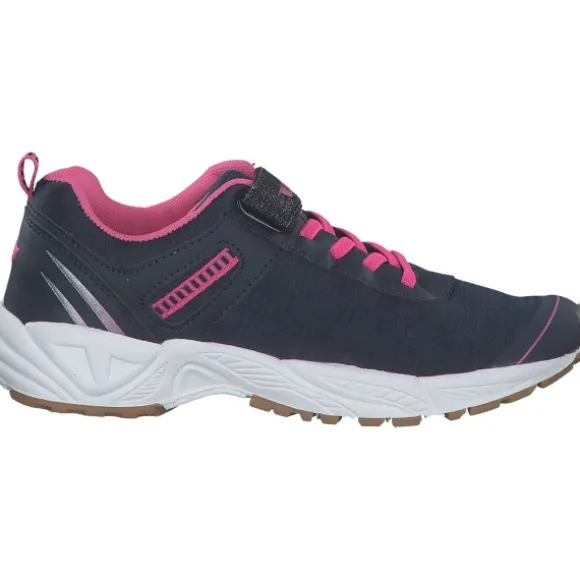 Geka Barney VS W, Sportliche Slipper, Kinder, marine/pink