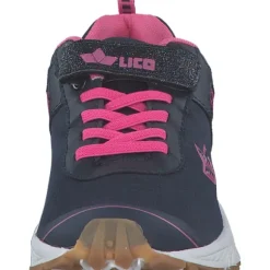 Geka Barney VS W, Sportliche Slipper, Kinder, marine/pink