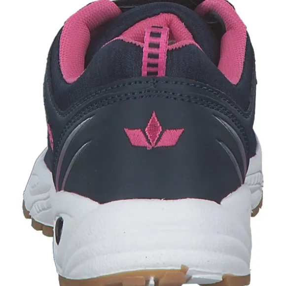 Geka Barney VS W, Sportliche Slipper, Kinder, marine/pink