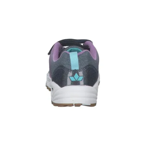 Geka Florina VS, Sportliche Slipper, Kinder, tuerkis/lila/grau