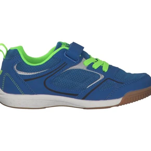 Geka Racine VS, Sneakers Low, Kinder, Blau Lemon