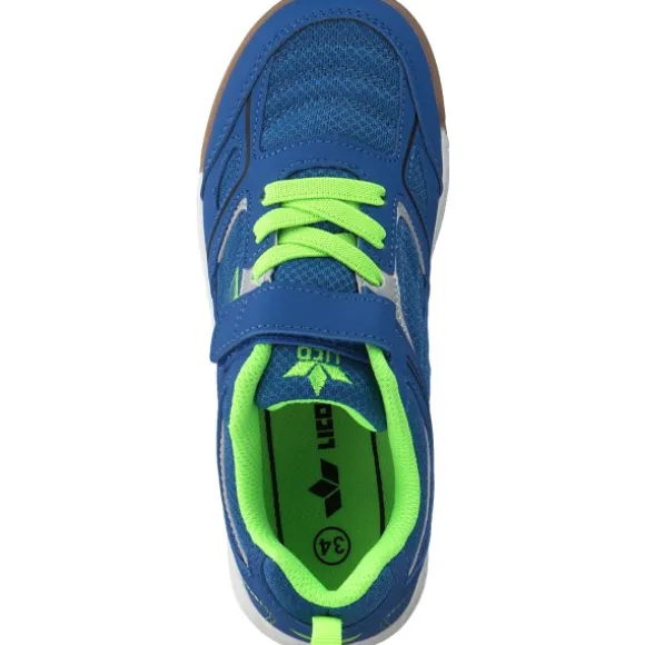 Geka Racine VS, Sneakers Low, Kinder, Blau Lemon