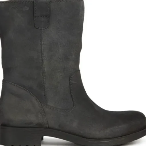 Geox D846RB, Winterstiefel, Damen, Grau (Anthracite)
