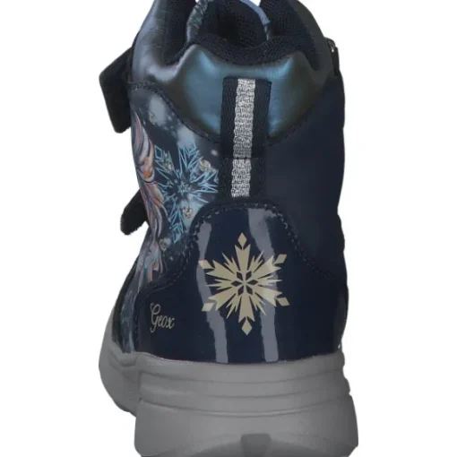 Geox J268AD, Stiefeletten (Kinder), Kinder, NAVY/PLATINUM