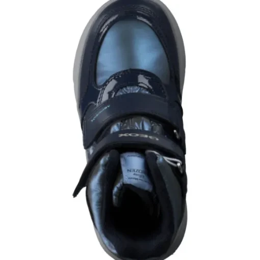 Geox J268AD, Stiefeletten (Kinder), Kinder, NAVY/PLATINUM