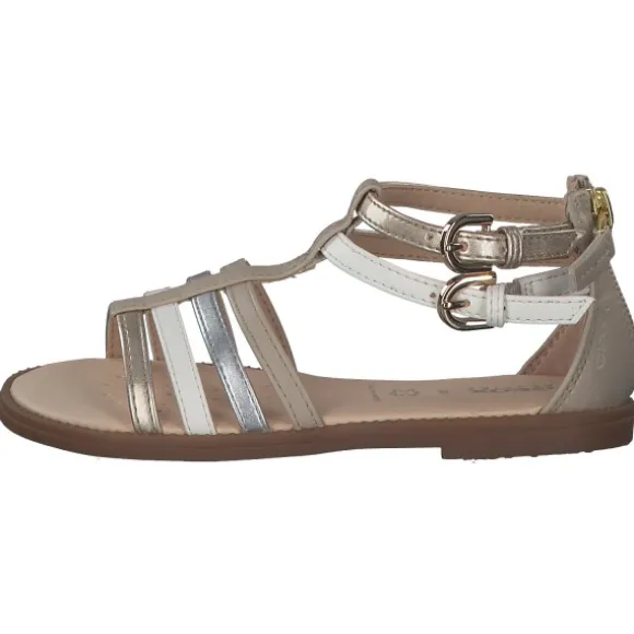 Geox J7235D, Sandalen (Kinder), Kinder, beige