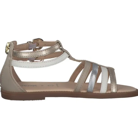 Geox J7235D, Sandalen (Kinder), Kinder, beige