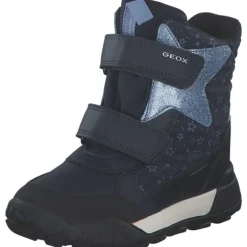 Geox J46M7C-0MNBC/CF44Y, Winterstiefel, Kinder, NAVY/LT AVIO